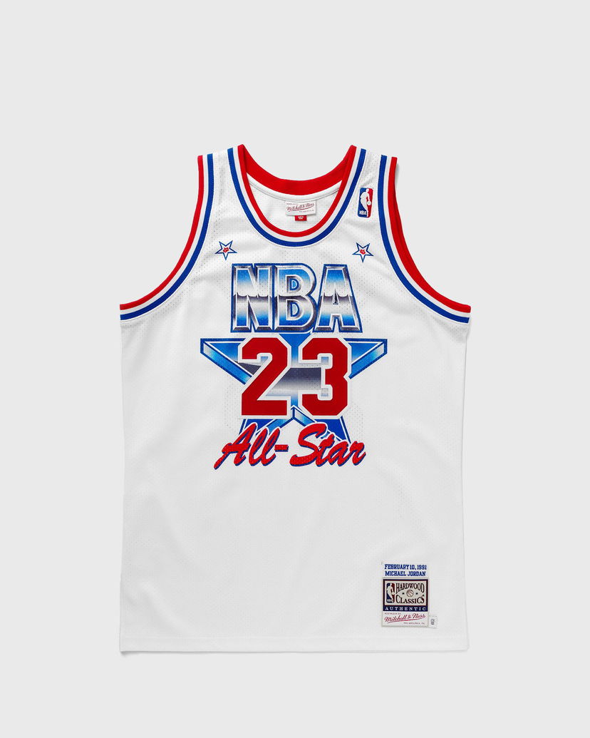Dres Mitchell & Ness NBA Authentic Jersey All-Star East 1991 Michael Jordan #23 Biela | ajy4gs18064-asewhit91mjo