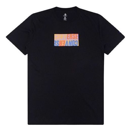 Tričko Converse Reverse Box Graphic Tee Čierna | 10008541-A05