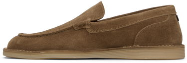 Tenisky a topánky Dolce & Gabbana Florio Ideal Suede Loafers Hnedá | A50593AS707, 2