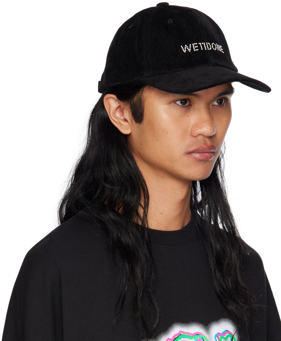 Šiltovka We11done Embroidered Logo Denim Cap Čierna | WD-AH2-24-401-U-BK, 1