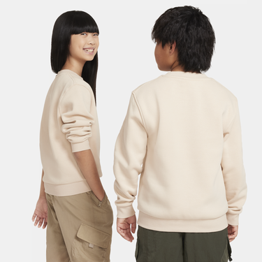 Mikina Nike Nike Sportswear Club Fleece Crew Sweatshirt Béžová | FD3006-126, 3