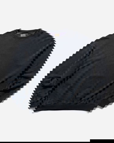 Mikina KAPITAL Fleece Knit 2Tones Remake Big Sweatshirt Čierna | EK-1139LCA 3, 1