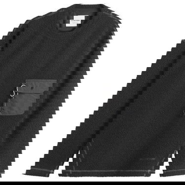 Sveter and wander REWOOL Jacquard Crew Knit Sweater Čierna | 5745284062-010, 1