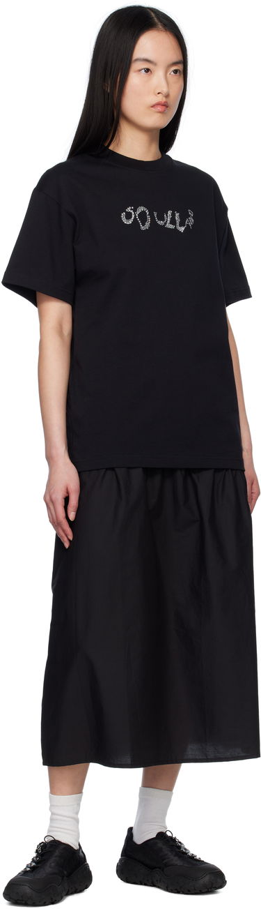 Tričko Soulland Soulland Balder Rhinestone T-Shirt Čierna | 51044-1063, 3