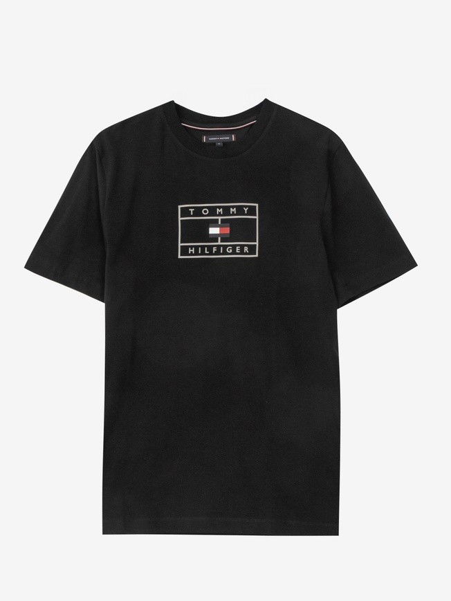 Tričko Tommy Hilfiger Tommy Hilfiger Graphic T-Shirt Čierna | MW0MW39819BDS, 0