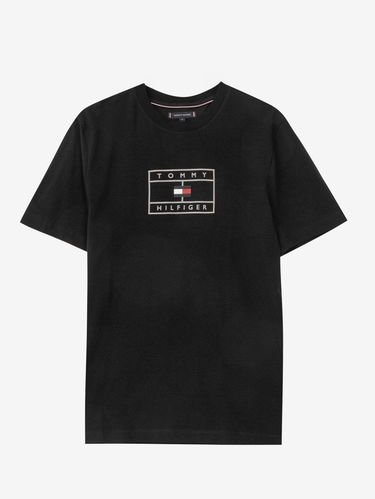 Tričko Tommy Hilfiger Tommy Hilfiger Graphic T-Shirt Čierna | MW0MW39819BDS, 0