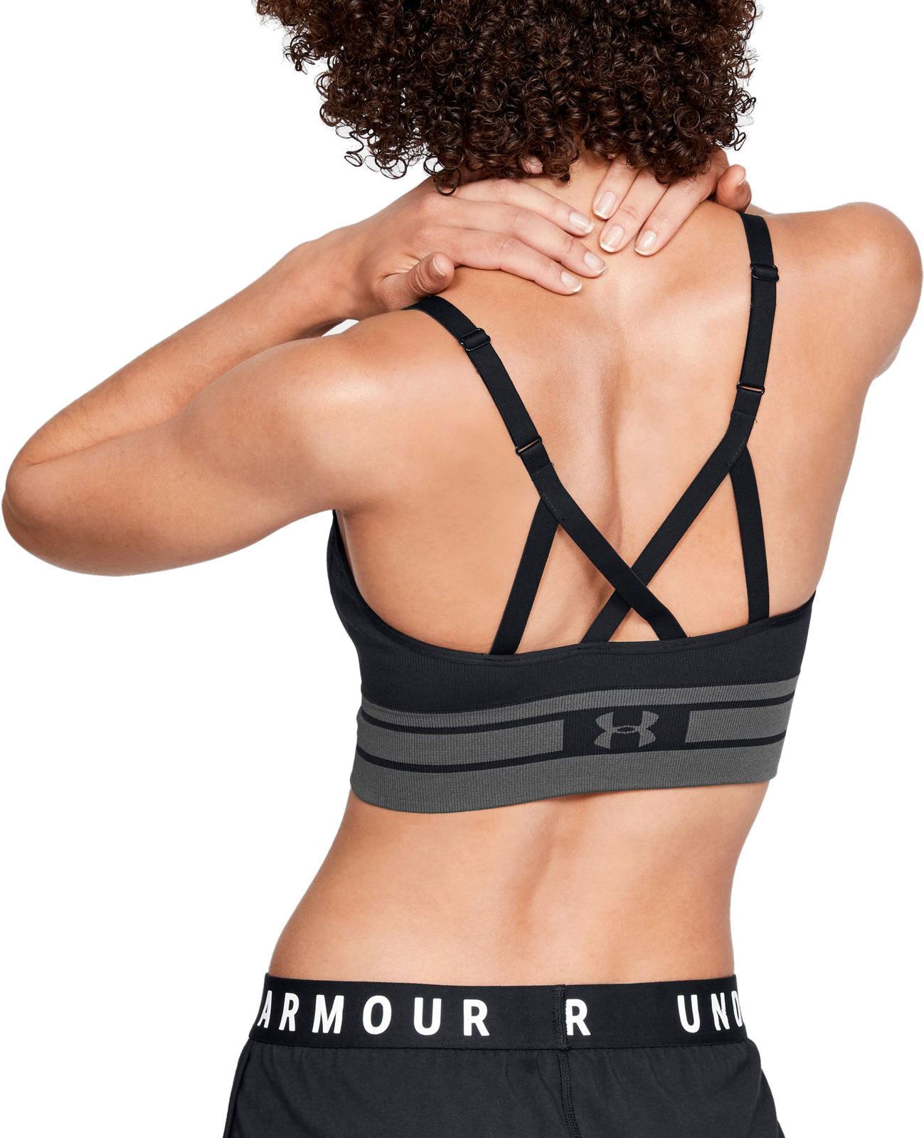 Podprsenka Under Armour Seamless Longline Bra Čierna | 1322552-001, 1