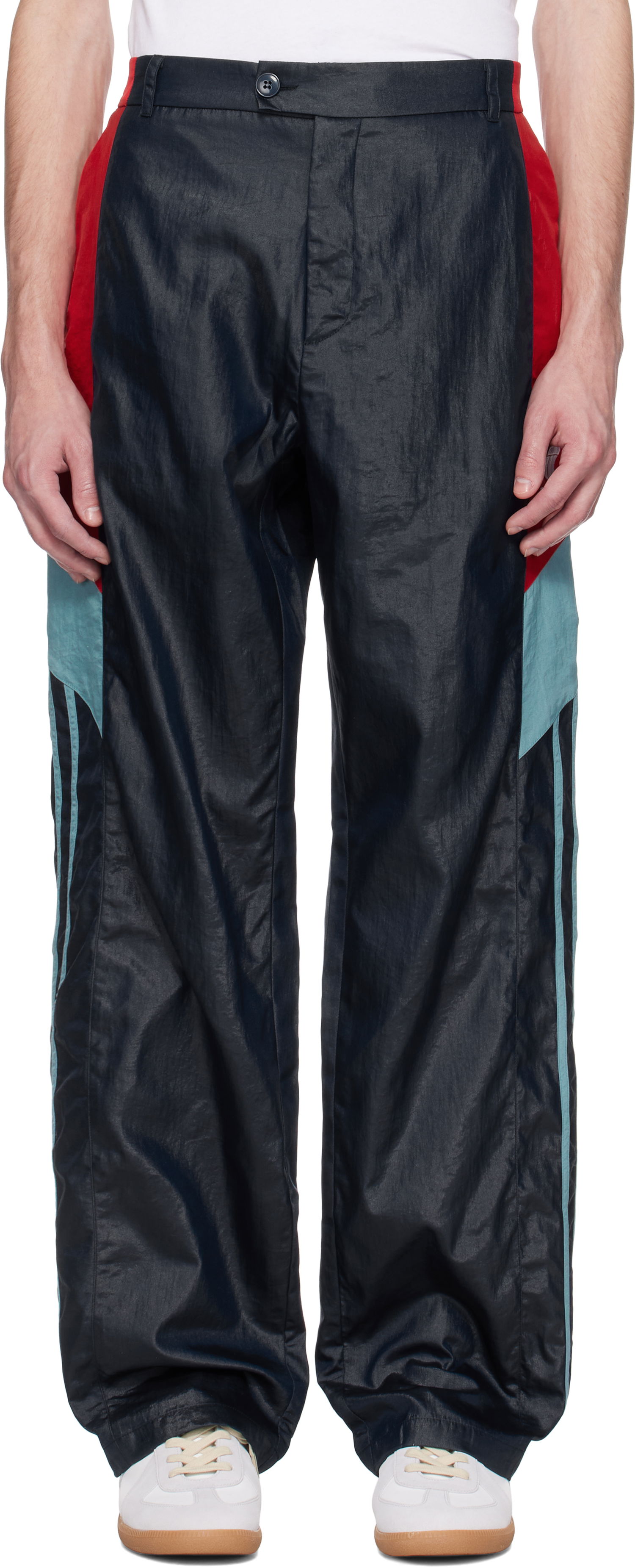 Tepláky Martine Rose Martine Rose Paneled Track Pants Čierna | 174WP10504, 0