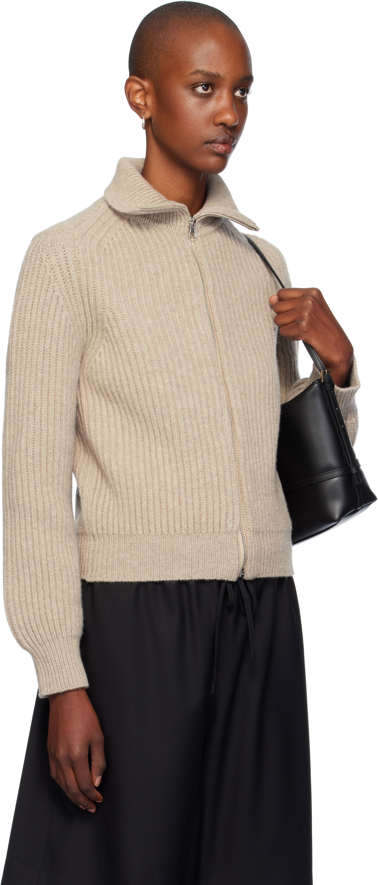 Bunda &Daughter Rib Zip Jacket Béžová | HKN03938, 1