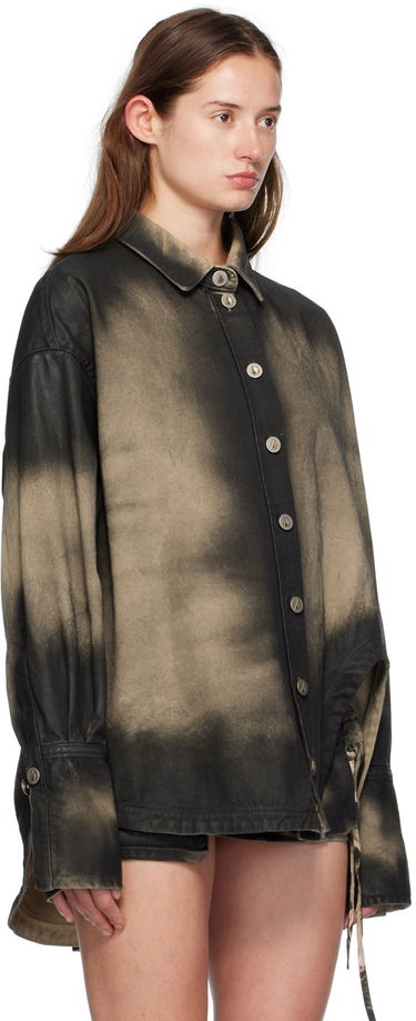 Košeľa The Attico Attico Diana Denim Shirt Čierna | SPEWCB68 C109, 1