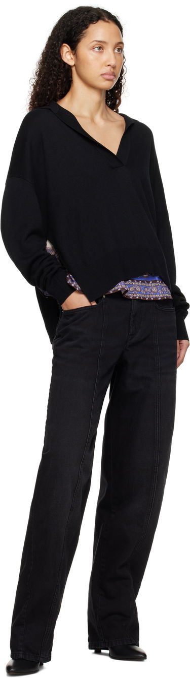 Džínsy ISABEL MARANT Isabel Marant Vetan Jeans Čierna | PA0045FB-B1H06I, 3
