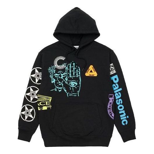 Mikina Palace Palace X Cannondale Graffiti Print Hoodie Čierna | P21CHD001