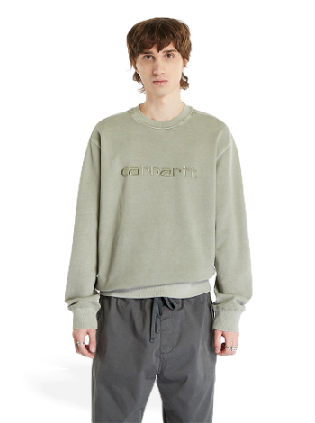Carhartt WIP Duster Sweatshirt UNISEX Yucca Garment Dyed I031788.1CTGD