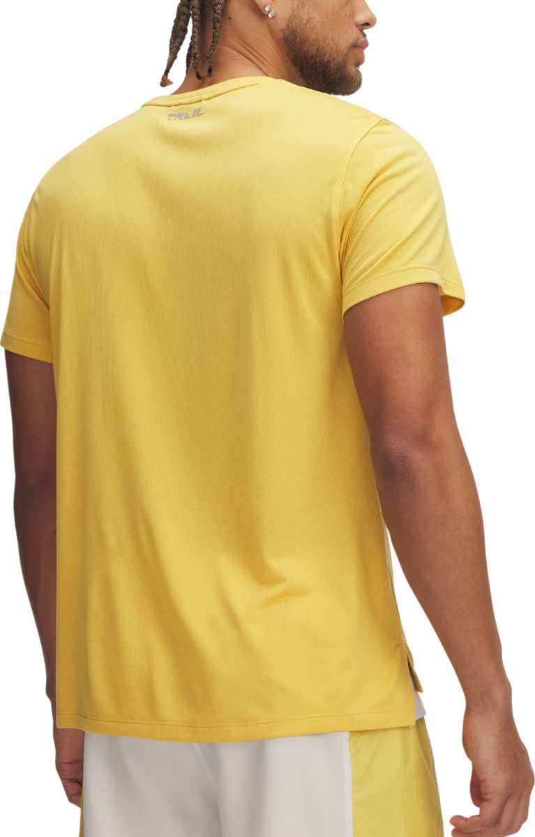 Tričko Under Armour Trail Run Short Sleeve T-Shirt Žltá | 1389807-773, 1