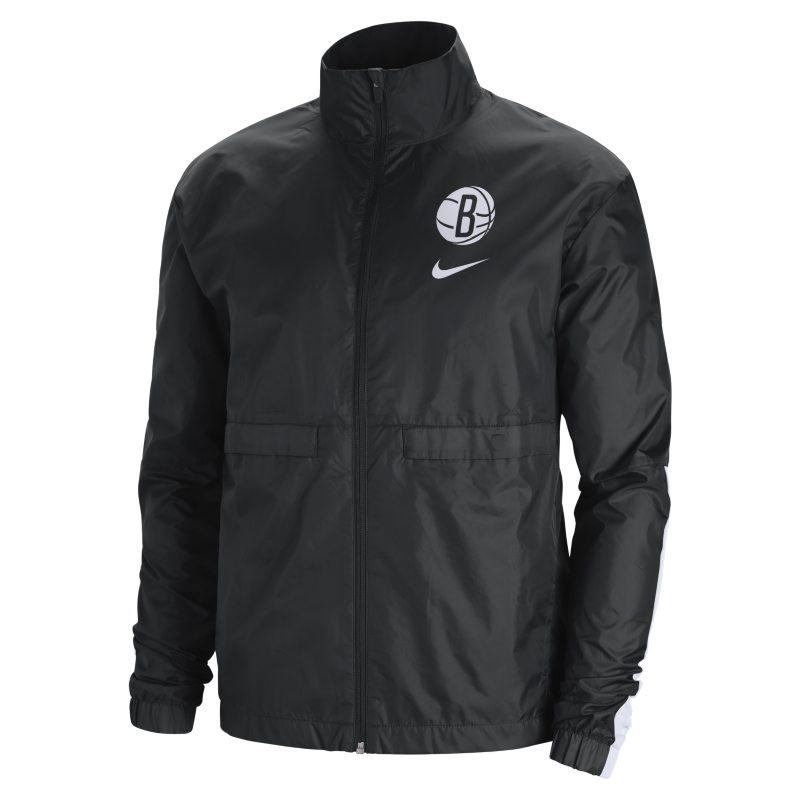 Bunda Nike Brooklyn Nets Courtside NBA Tracksuit Jacket Čierna | DN8748-010, 0