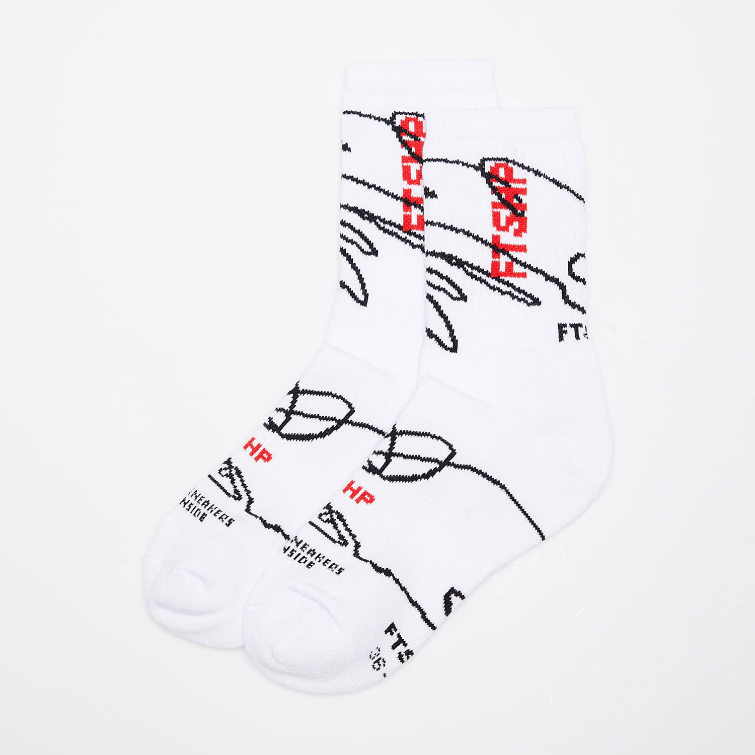 Spodná bielizeň a ponožky Footshop The Skateboard Biela | FTSHP_257, 1