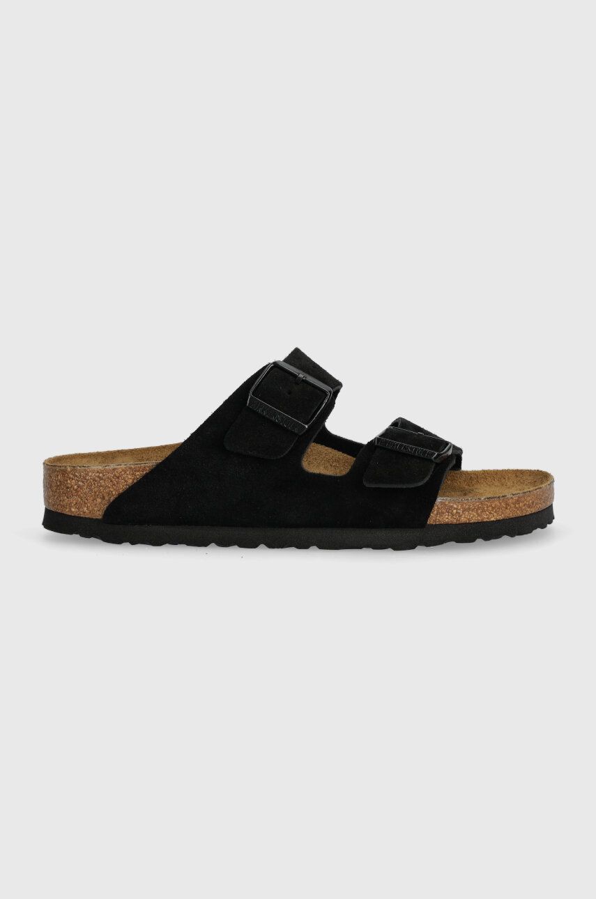 Tenisky a topánky Birkenstock Birkenstock Arizona Suede Sandals Čierna | 1027164, 0