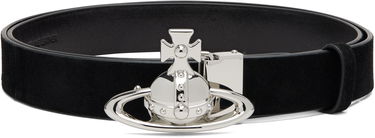 Opasok Vivienne Westwood Vivienne Westwood Orb Buckle Belt Čierna | 82010076U-L007E-, 0