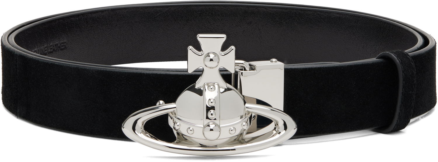 Opasok Vivienne Westwood Vivienne Westwood Orb Buckle Belt Čierna | 82010076U-L007E-, 0