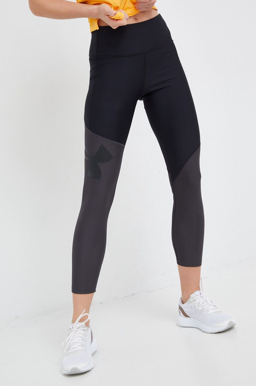 Legíny Under Armour Under Armour Colorblock Training Leggings Čierna | 1373936, 0