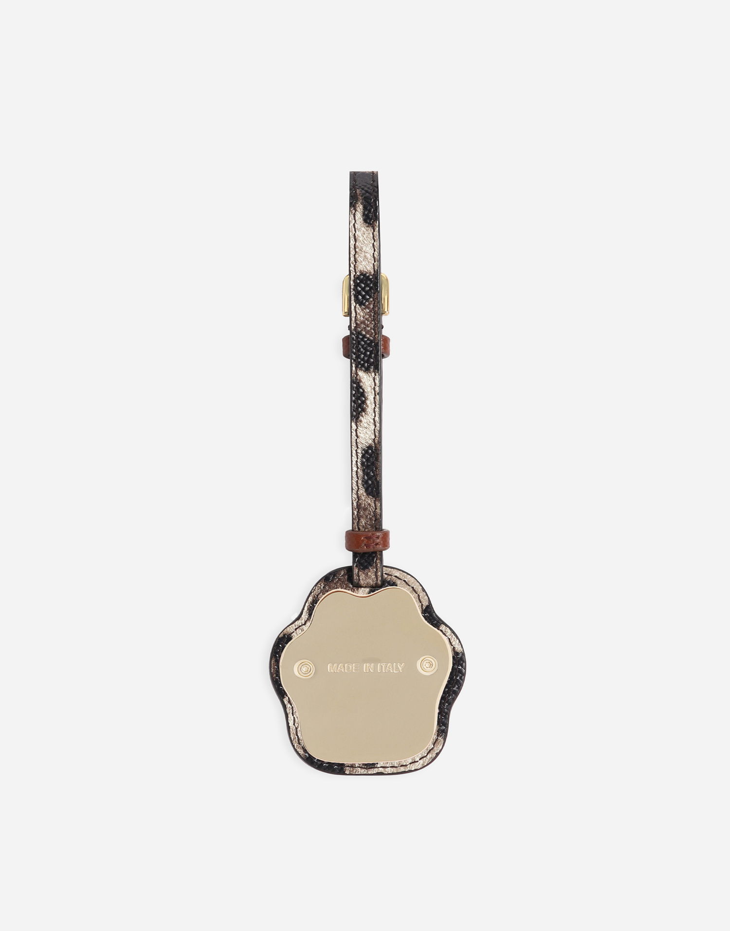 Kľúčenka Dolce & Gabbana Dolce & Gabbana Animal Print Calfskin Dog Paw Charm Rôznofarebný | BD0021A6456HA93M, 1
