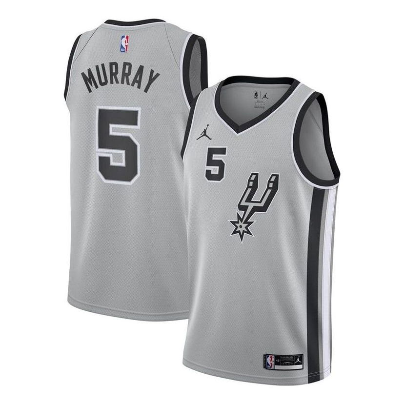 Dres Jordan NBA San Antonio Spurs Dejounte Murray Jersey Šedá | CV9494-011