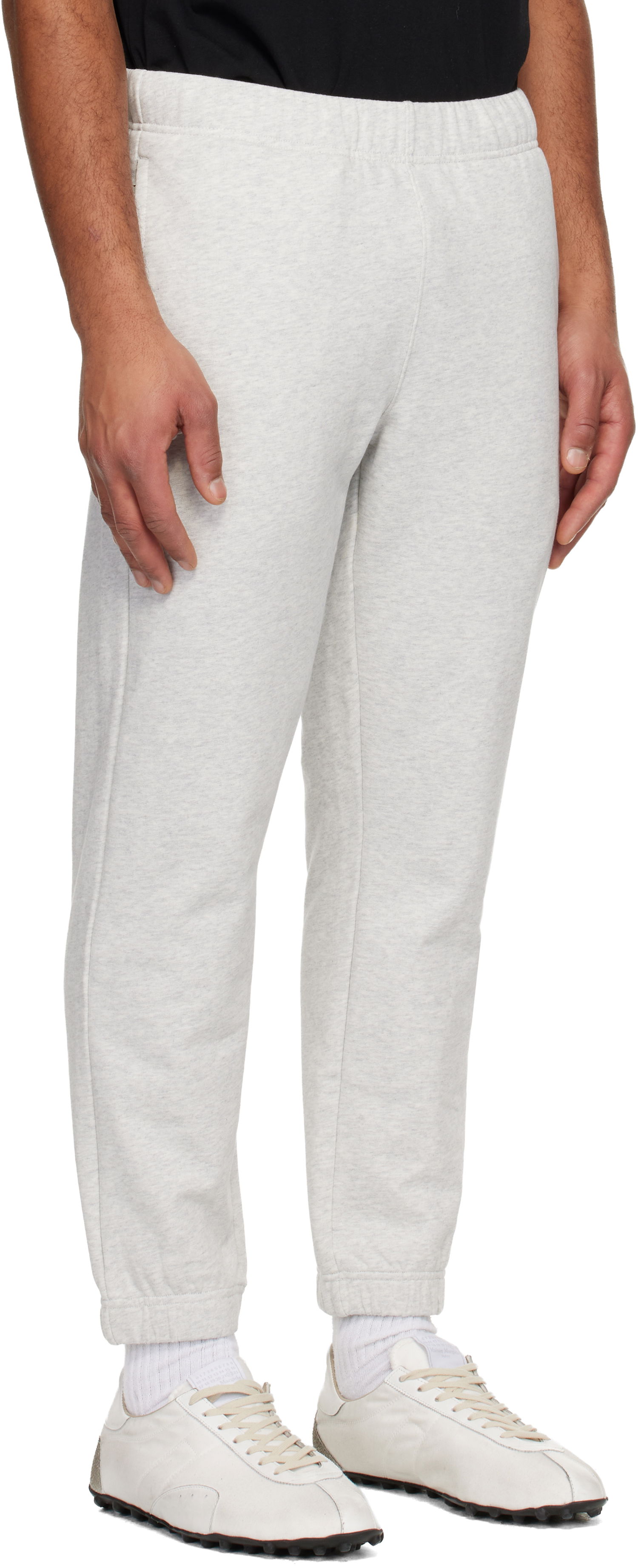 Tepláky AAPE by A Bathing Ape Logo Patch Sweatpants Šedá | AAPPTMC645XAPWH2, 1