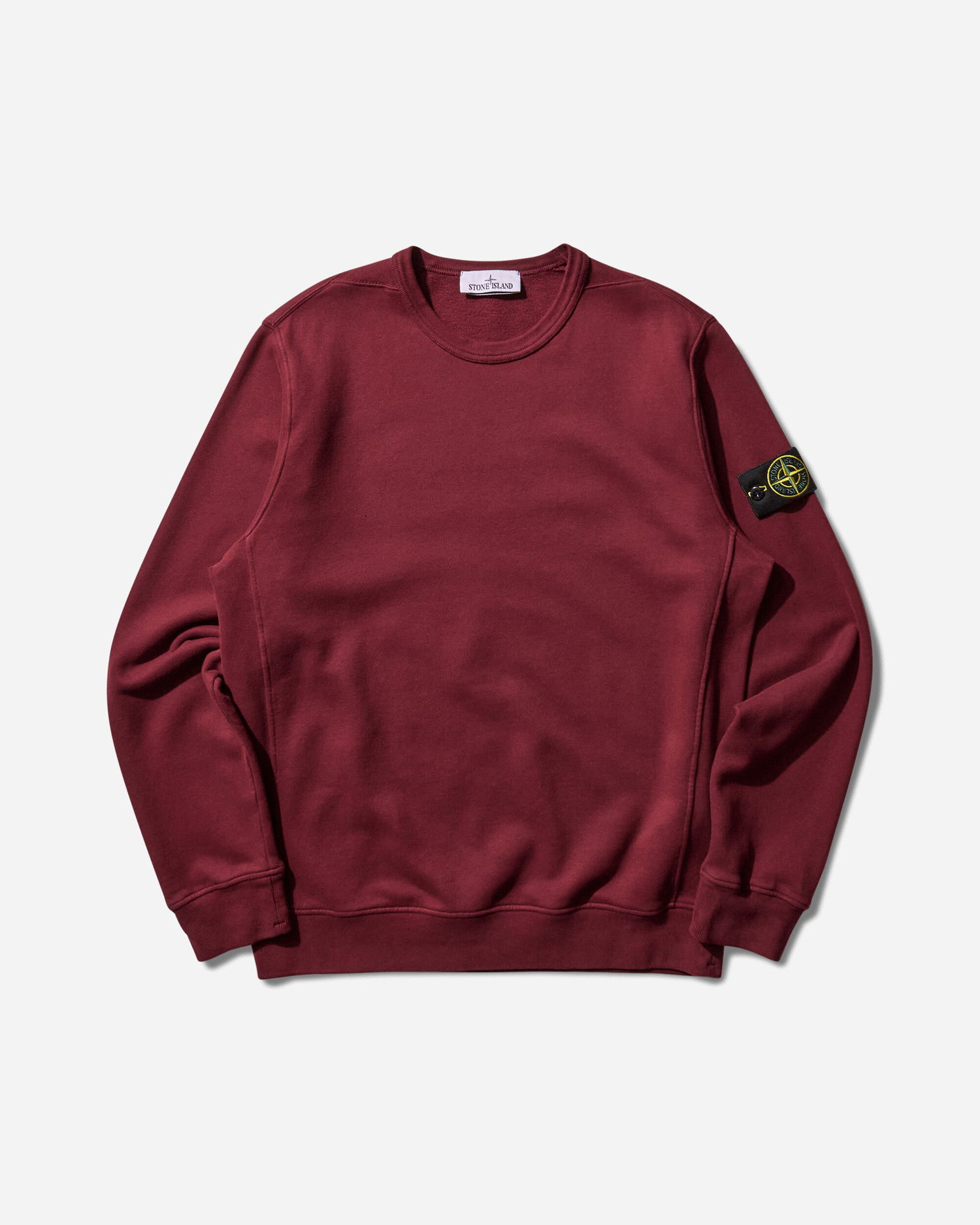 Mikina Stone Island Garment Dyed Crewneck Sweatshirt Vínová | K2S15-6100028-S0A20 V0012, 1