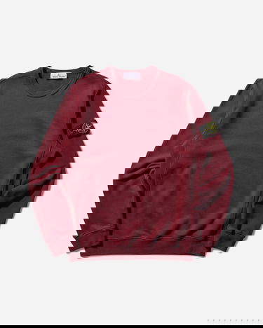 Mikina Stone Island Garment Dyed Crewneck Sweatshirt Vínová | K2S15-6100028-S0A20 V0012, 1