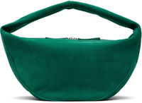 BY FAR Maxi Cush Suede Shoulder Bag
