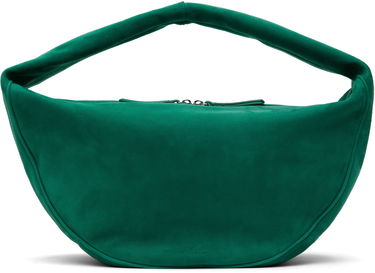 Taška cez rameno BY FAR BY FAR Maxi Cush Suede Shoulder Bag Zelené | MWBSB022KL007GR047PL, 0