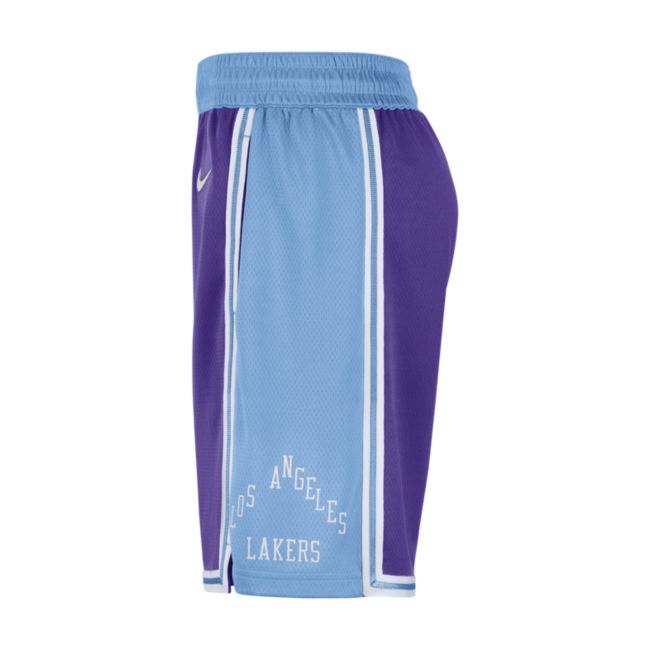 Šortky Nike Los Angeles Lakers City Edition Dri-FIT NBA Shorts Fialová | DB4138-504, 1