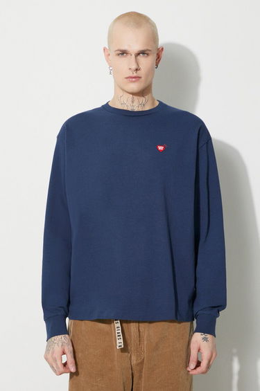 Tričko Human Made Graphic Long Sleeve T-Shirt Modrá | HM26CS009, 3