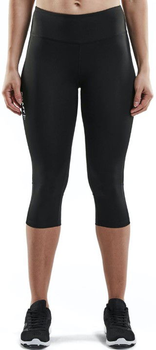 Legíny Craft RUSH CAPRI Women's Running Capri Leggings Čierna | 1907932-999999