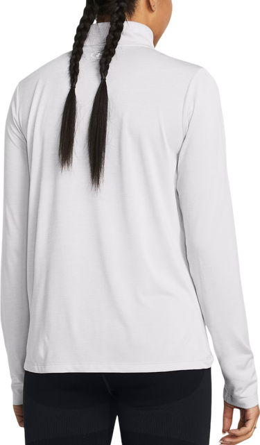 Tričko Under Armour Long Sleeve Quarter-Zip Tech Twist Performance Top Biela | 1384225-014, 2