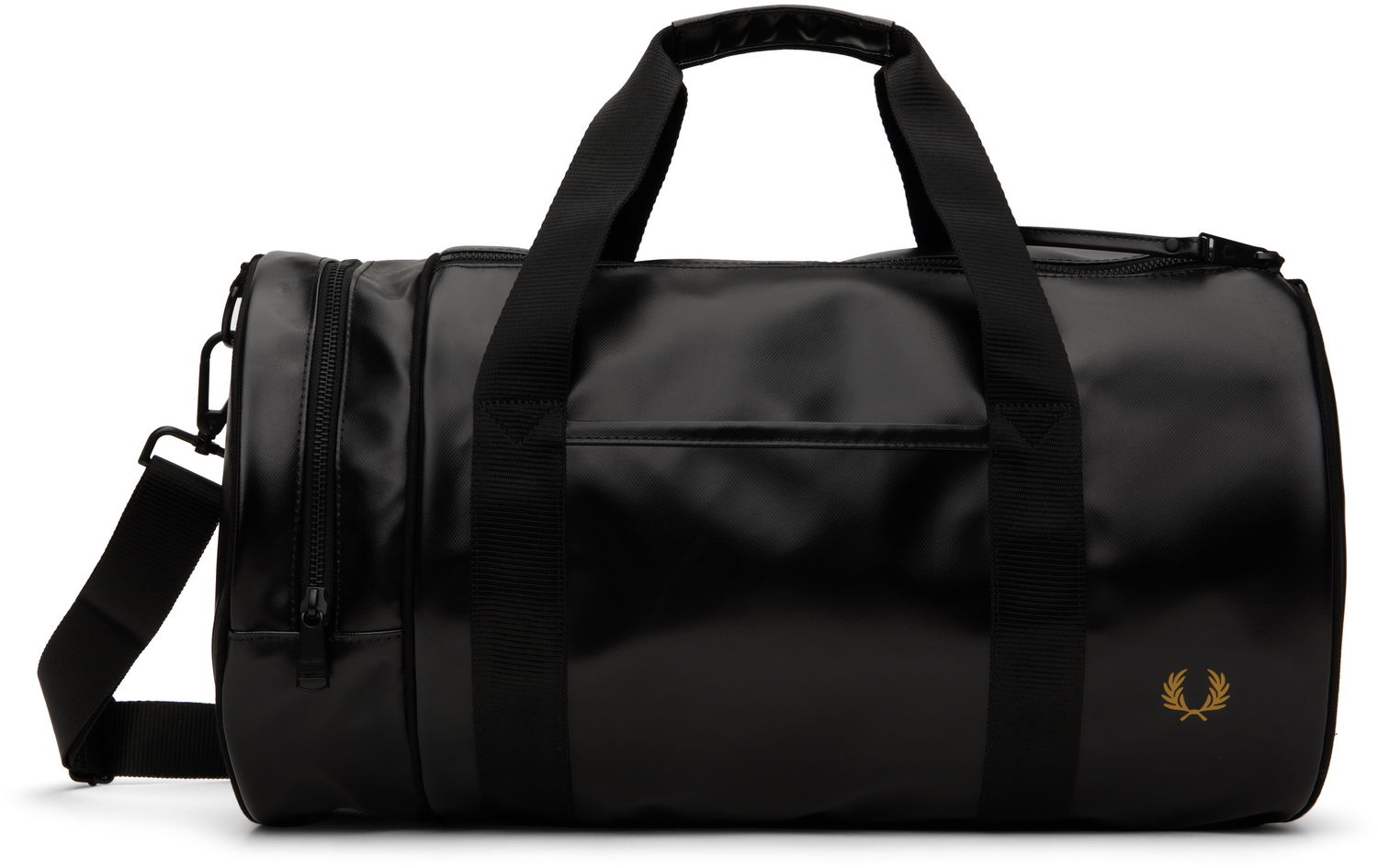 Cestovná taška Fred Perry Fred Perry Tonal Barrel Duffle Bag Čierna | L7260, 0