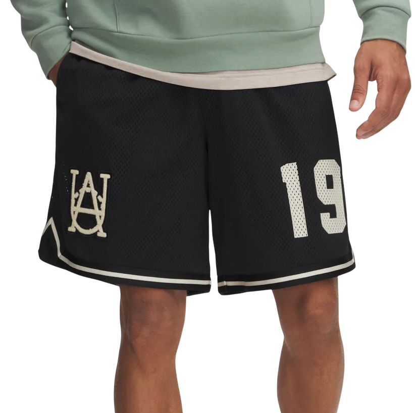 Šortky Under Armour Under Armour Courtside Hoops Shorts Čierna | 1390120-001, 0
