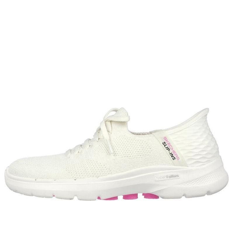 Tenisky a topánky Skechers Go Walk 6 Lace Up Biela | 124568-OFWT, 0