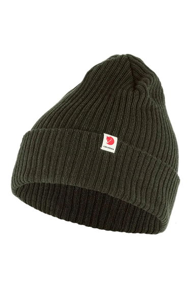 Kulicha FJÄLLRÄVEN Rib Hat Beanie Zelené | F13100184.662, 1