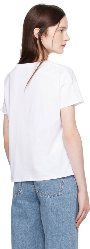 Tričko Loulou de Saison Loulou de Saison Basiluzzo T-Shirt Biela | BASILUZZO, 2