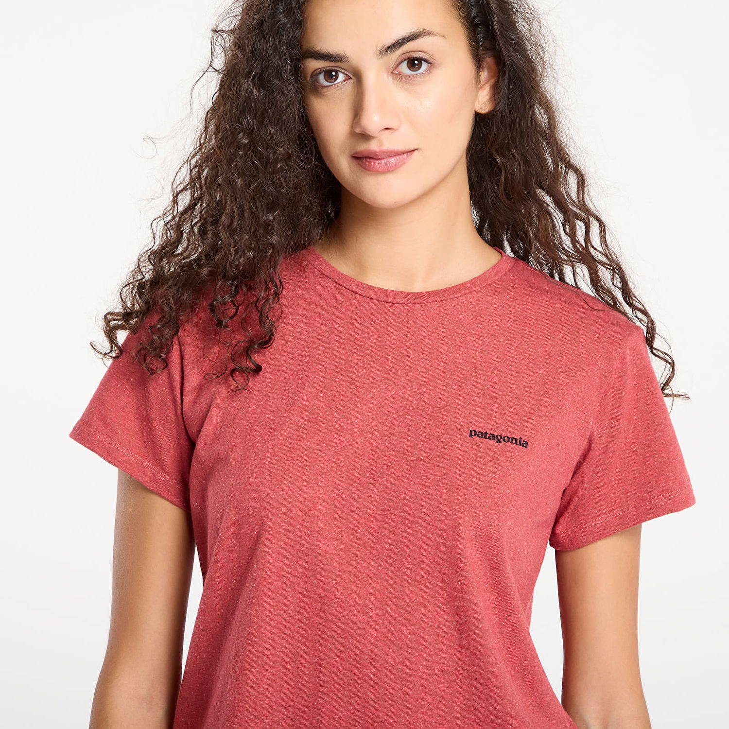Tričko Patagonia Patagonia P-6 Logo Responsibili-Tee T-Shirt Červená | 37567 PTRE, 1