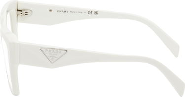Slnečné okuliare Prada Cat Eye Acetate Glasses Biela | 0PR 09ZV 51 8056597973236, 2
