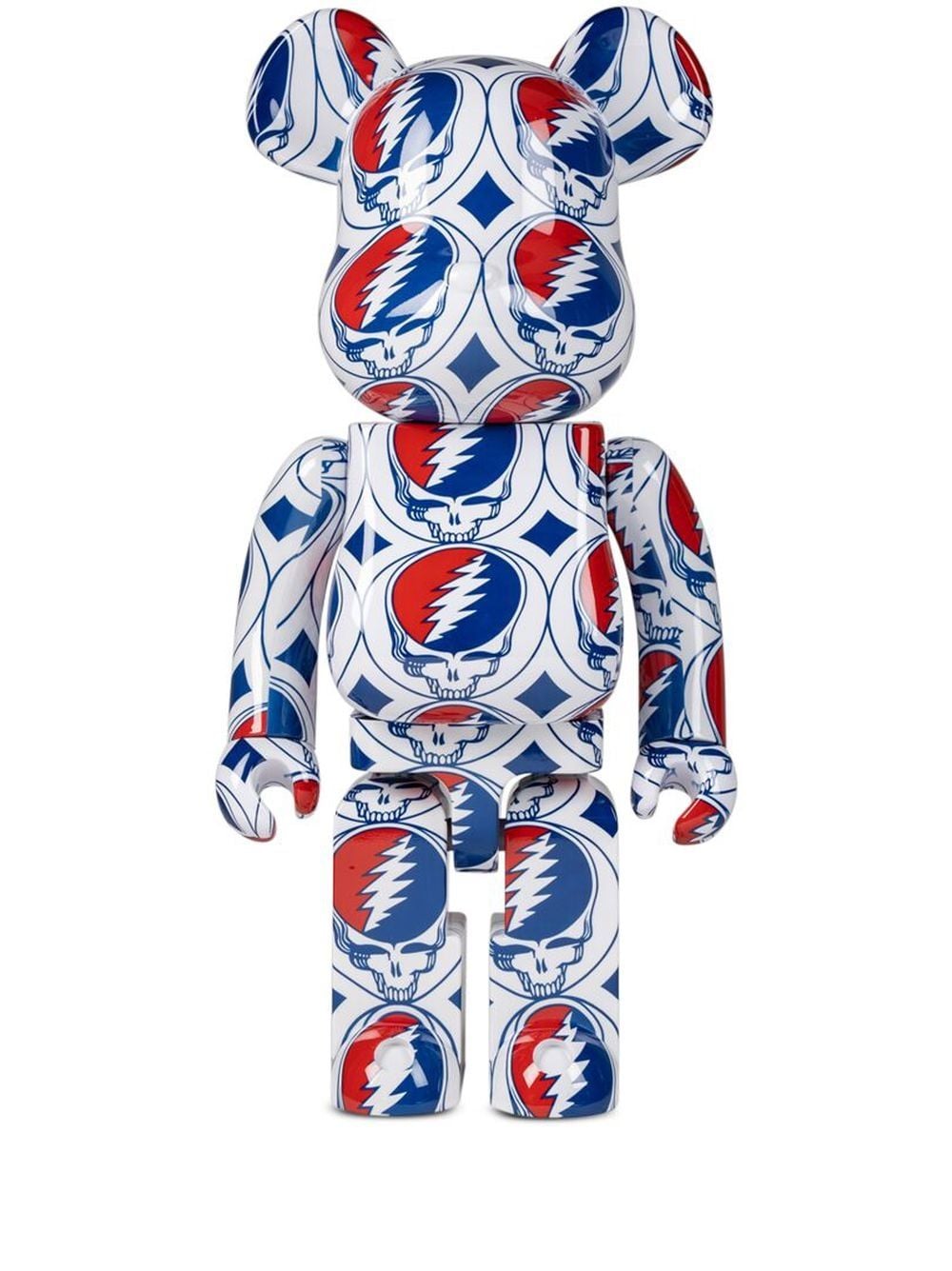 Zberateľské Medicom Toy Grateful Dead "Steal Your Face" BE@RBRICK figure - White Modrá | MEDI011019618758, 0