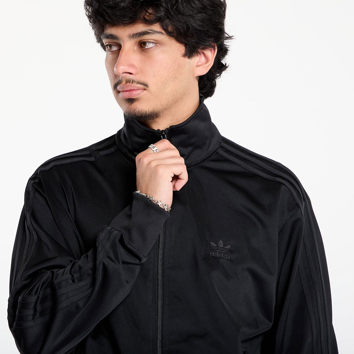 Bunda adidas Performance Adicolor Classics Firebird Track Jacket Čierna | JY1347, 1