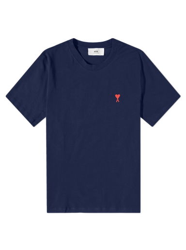 Tričko AMI Tonal Small A Heart Tee Navy | UTS001-724-491