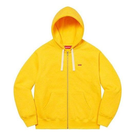 Mikina Supreme Small Box Drawcord Zip Up Hoodie Žltá | SUP-FW22-799, 0