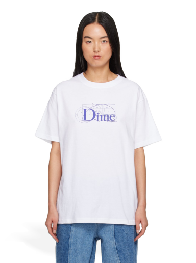 Tričko Dime Ratio T-Shirt Biela | DIME23D2F18WHT