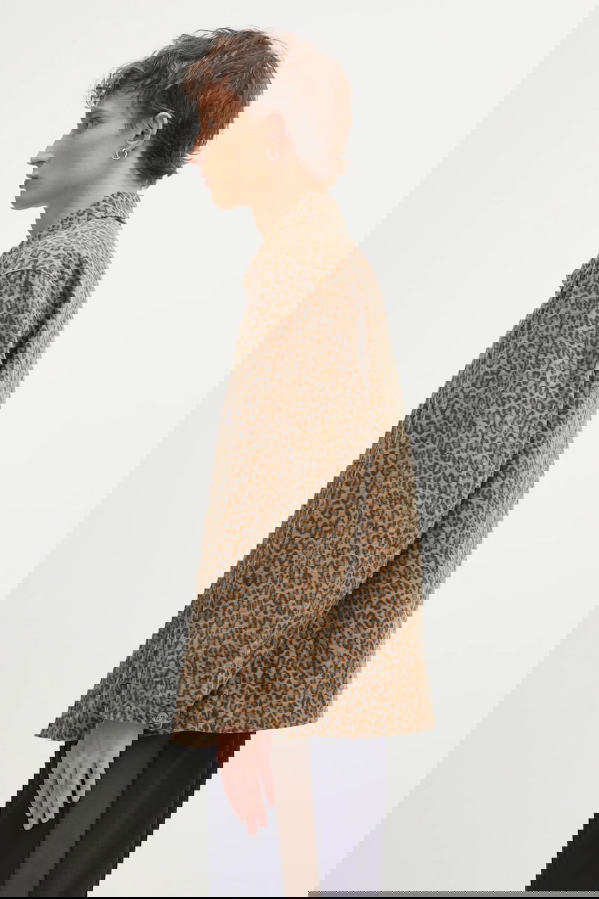 Bunda Needles Leopard Print Coverall Jacket Rôznofarebný | RW219, 1