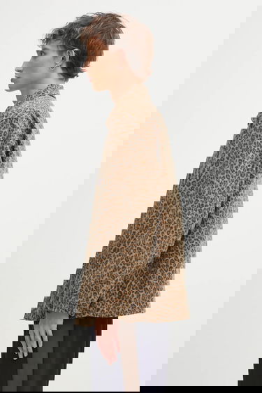 Bunda Needles Leopard Print Coverall Jacket Rôznofarebný | RW219, 1