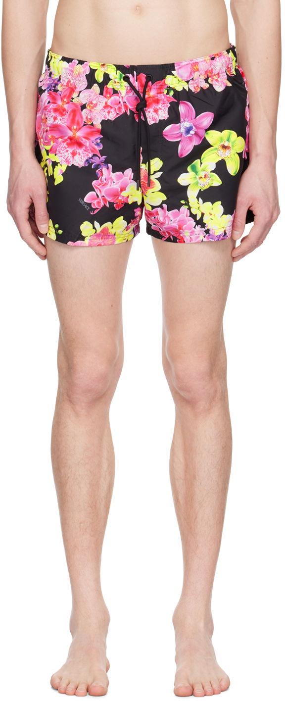 Plavky Versace Orchid Swim Shorts Čierna | 1007841 1A06371